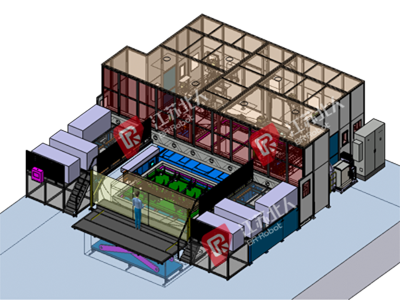 某客车的侧围、顶盖自动化焊接站 某客车的侧围、顶盖自动化焊接站