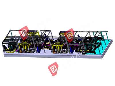 挖掘机驾驶舱自动化生产线 挖掘机驾驶舱自动化生产线